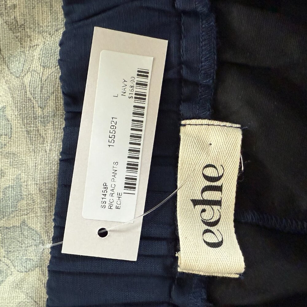 NWT Eche Ric Rac Pant Navy - Picture 5 of 5